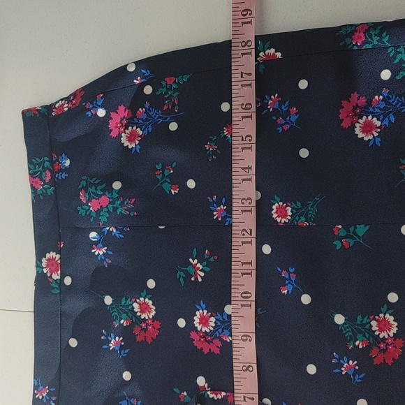 Draper James Bouquet Dot Floral Collection Ruffle Skirt - Picture 8 of 10